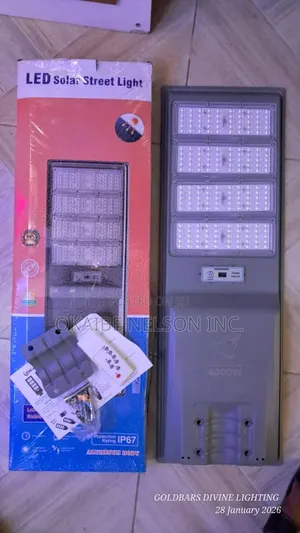 4000w All-in-One Solar Street Light