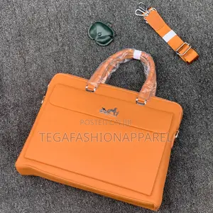 Hermés Quality Leather Laptop Bag