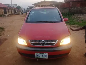 Opel Zafira 1.8 Automatic 1999 Red