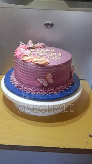 Birthday Cake and Small Chops