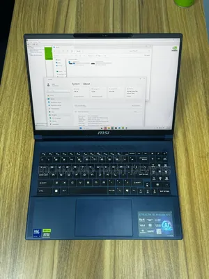 Laptop MSI Stealth 16 AI Studio 64GB Intel Core Ultra 9 SSD 2T