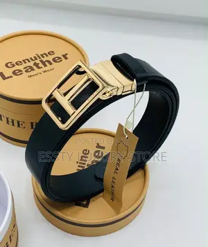 Tomford Pure Leather Black Waist Belt