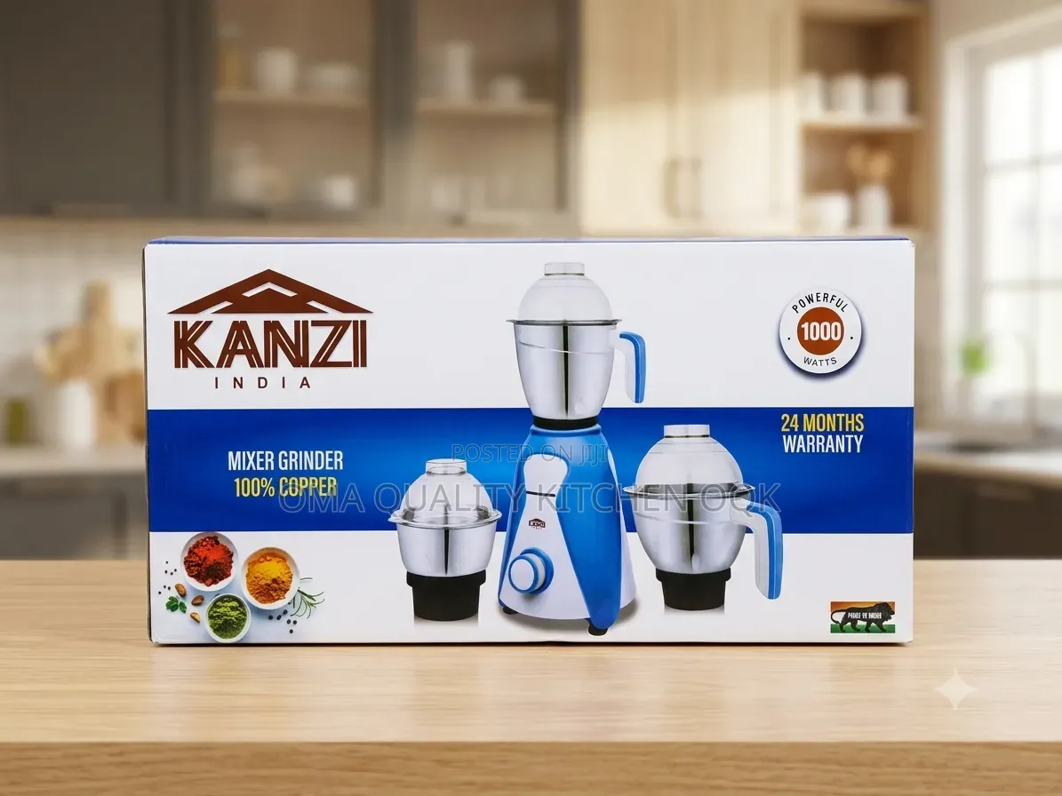 Kanzi India Mixer /Grinder (1000watts)