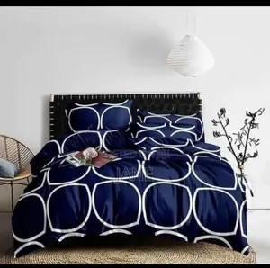 Bedsheet With 4 Pillow Cases and Double Fiber Duvet
