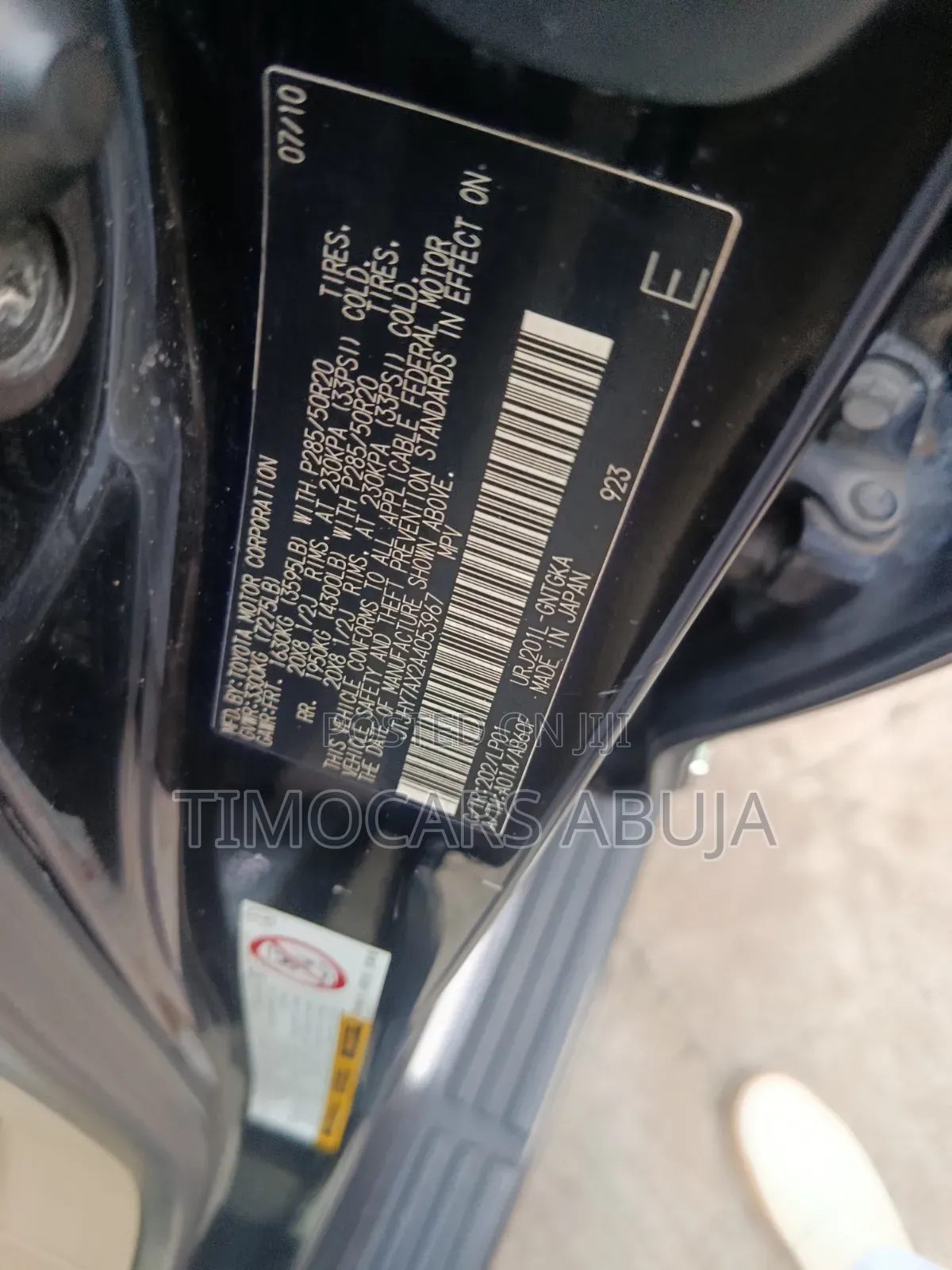 Lexus LX 570 2011 Black
