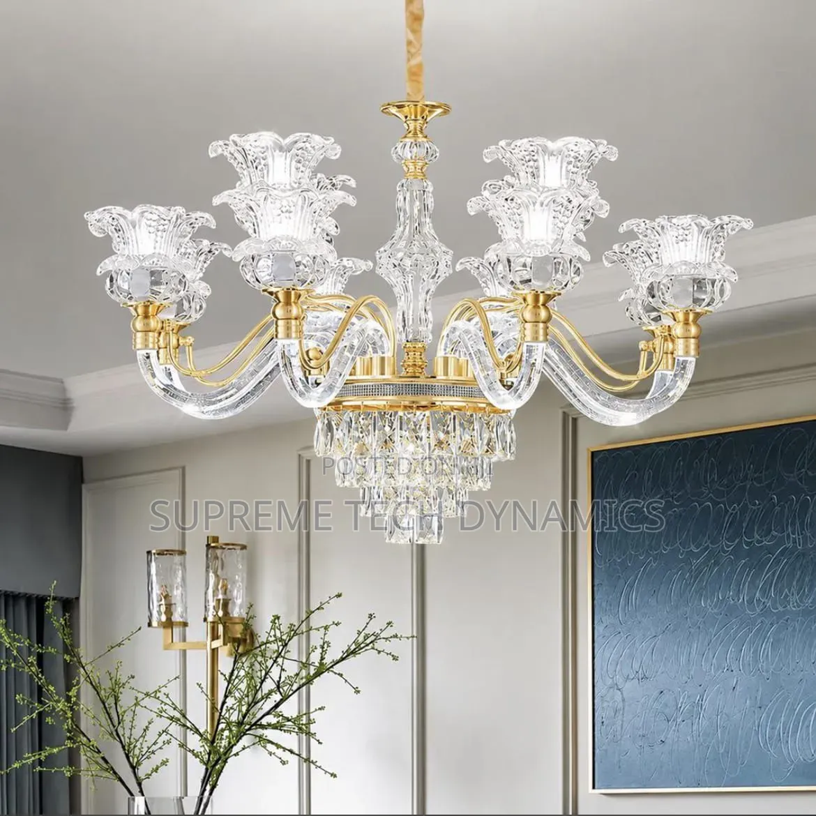 European Crystal Chandelier