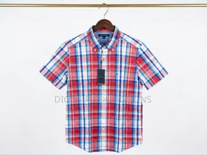 Quality Tommy Hilfiger Short Sleeve Check Shirt