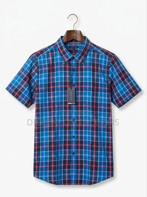 Quality Tommy Hilfiger Short Sleeve Check Shirt