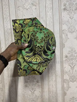 Yoruba Native Cap Damask Fila Senator