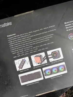 Thermaltake Th360 Argb Sync Aio Liquid Cooler