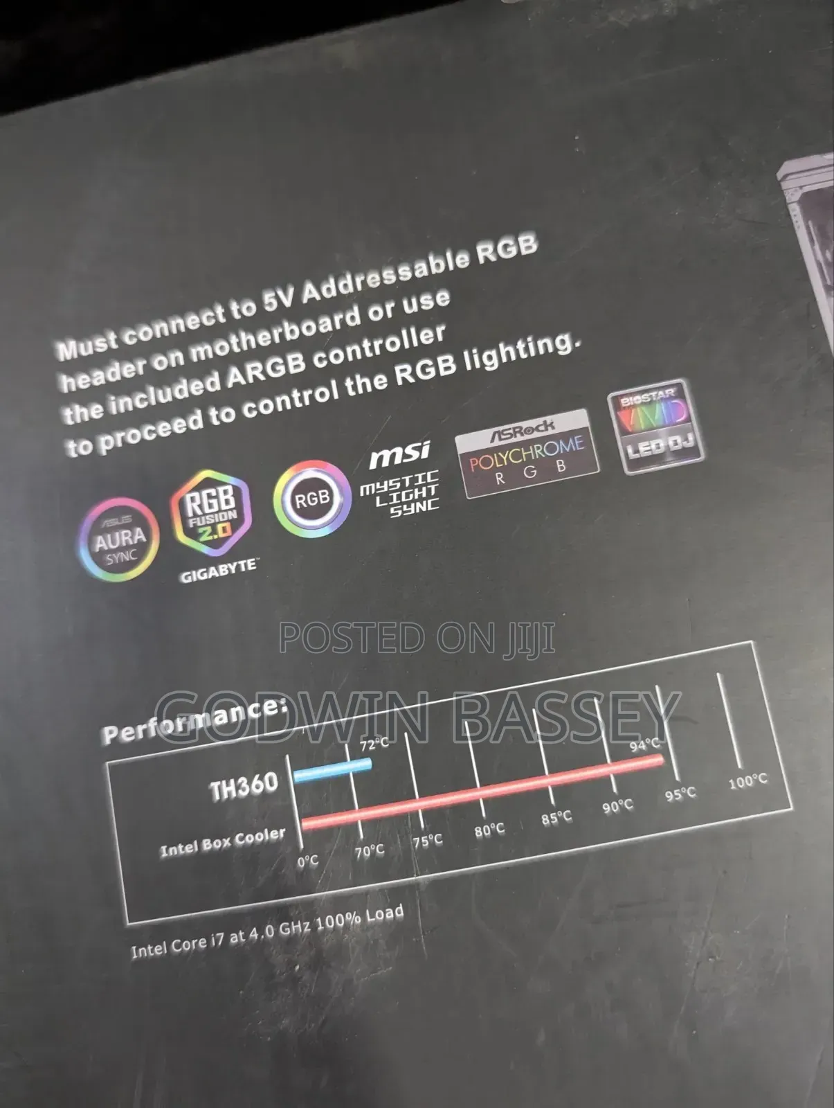 Thermaltake Th360 Argb Sync Aio Liquid Cooler