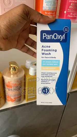 Panoxyl Acne Foaming Wash 10 Percent Benzoyl Peroxide 156g