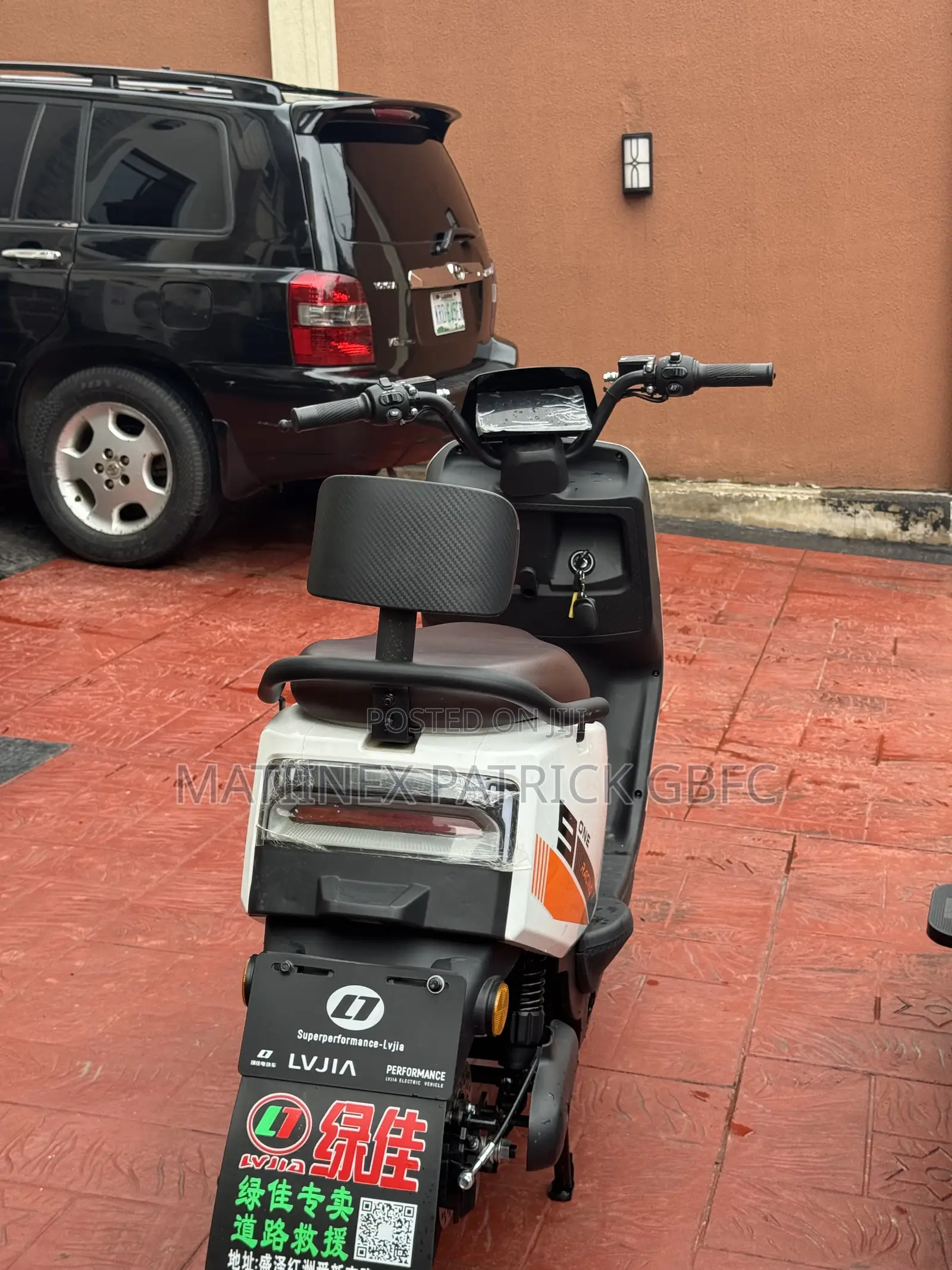New Motorcycle 2025 White