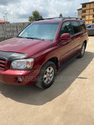 Toyota Highlander V6 2006 Maroon