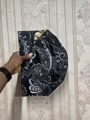 Damask Cap Yoruba Native Fila