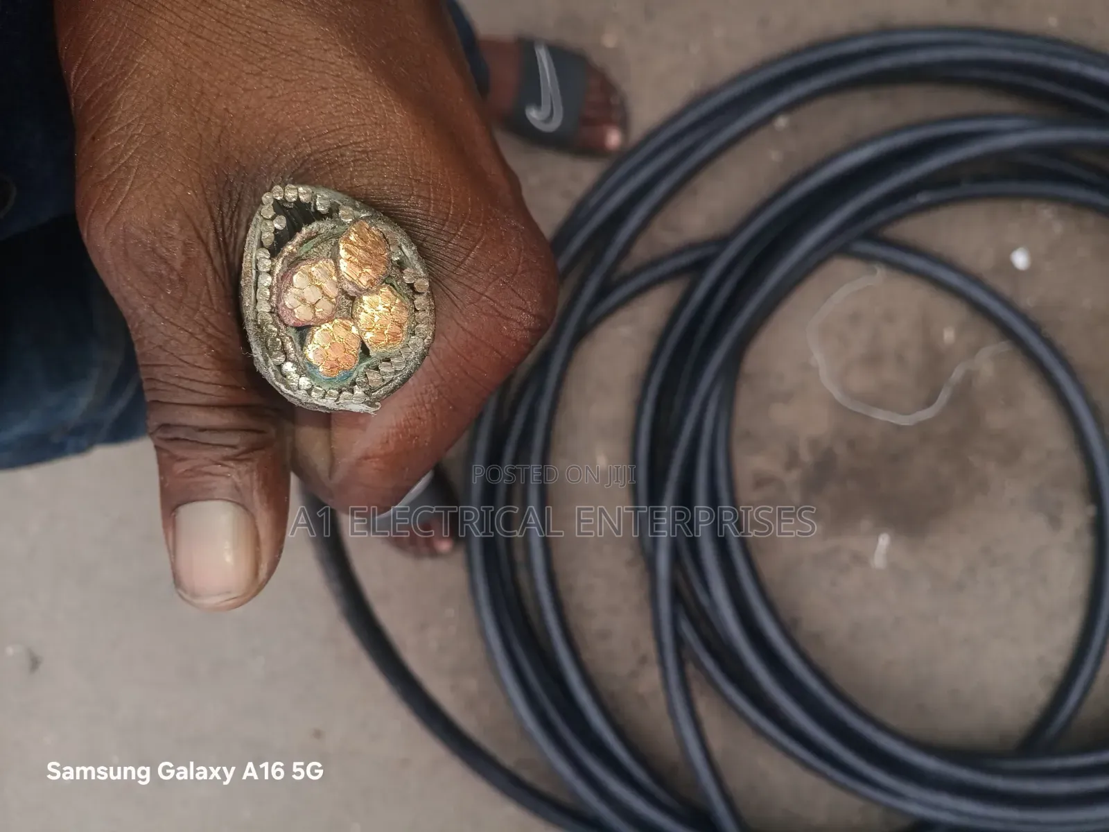 35mm X 4core Armoured Cable