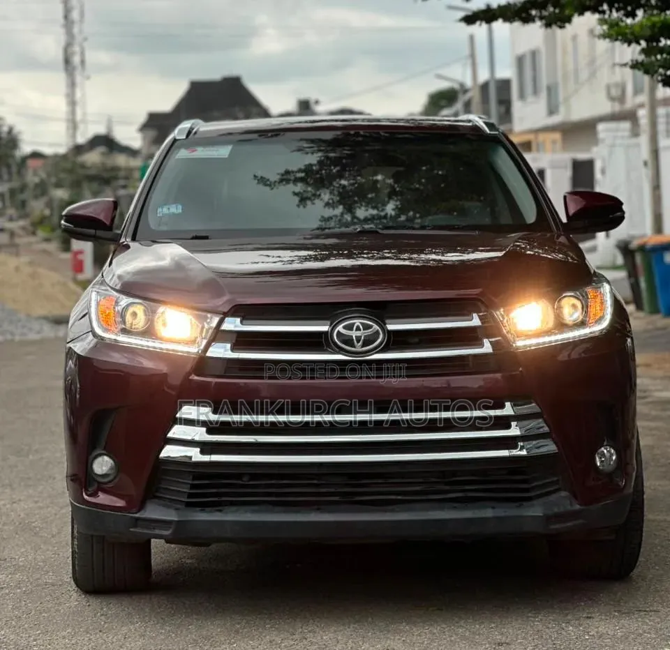 Toyota Highlander 2019 Red