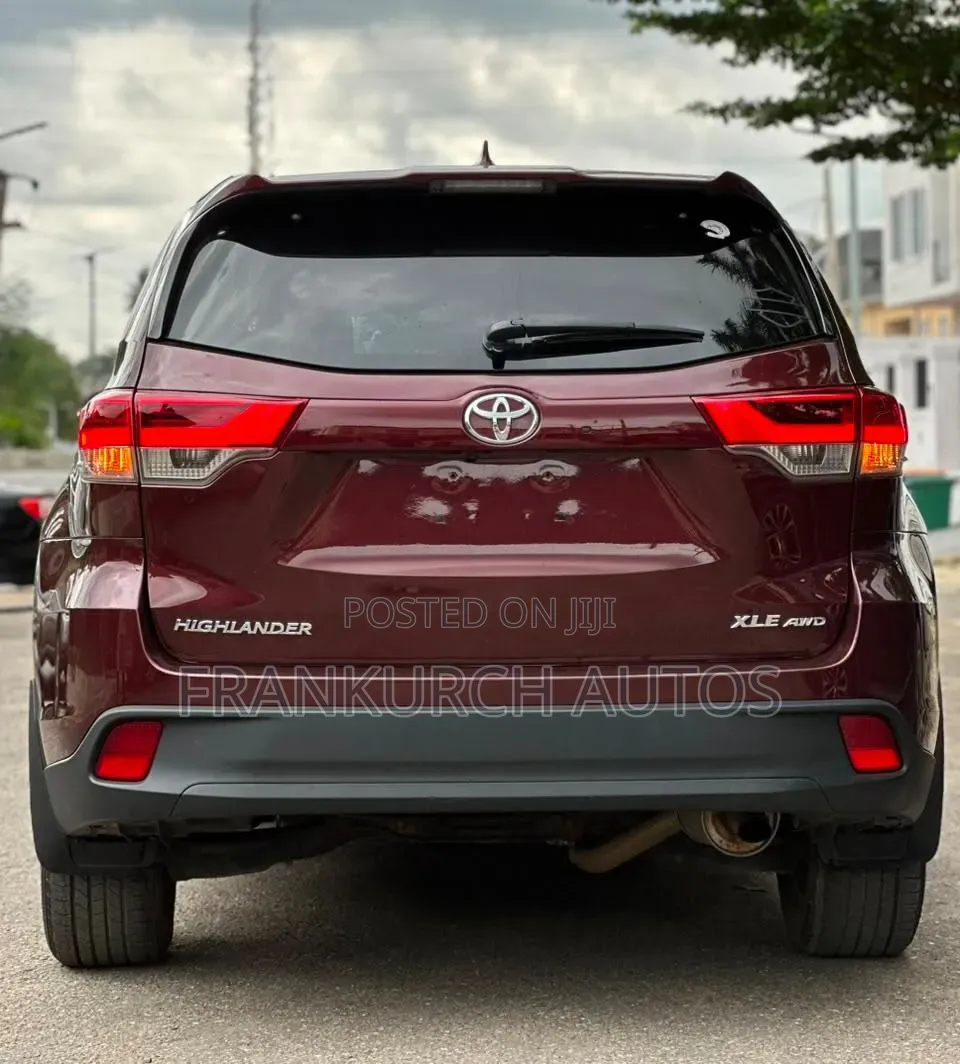Toyota Highlander 2019 Red
