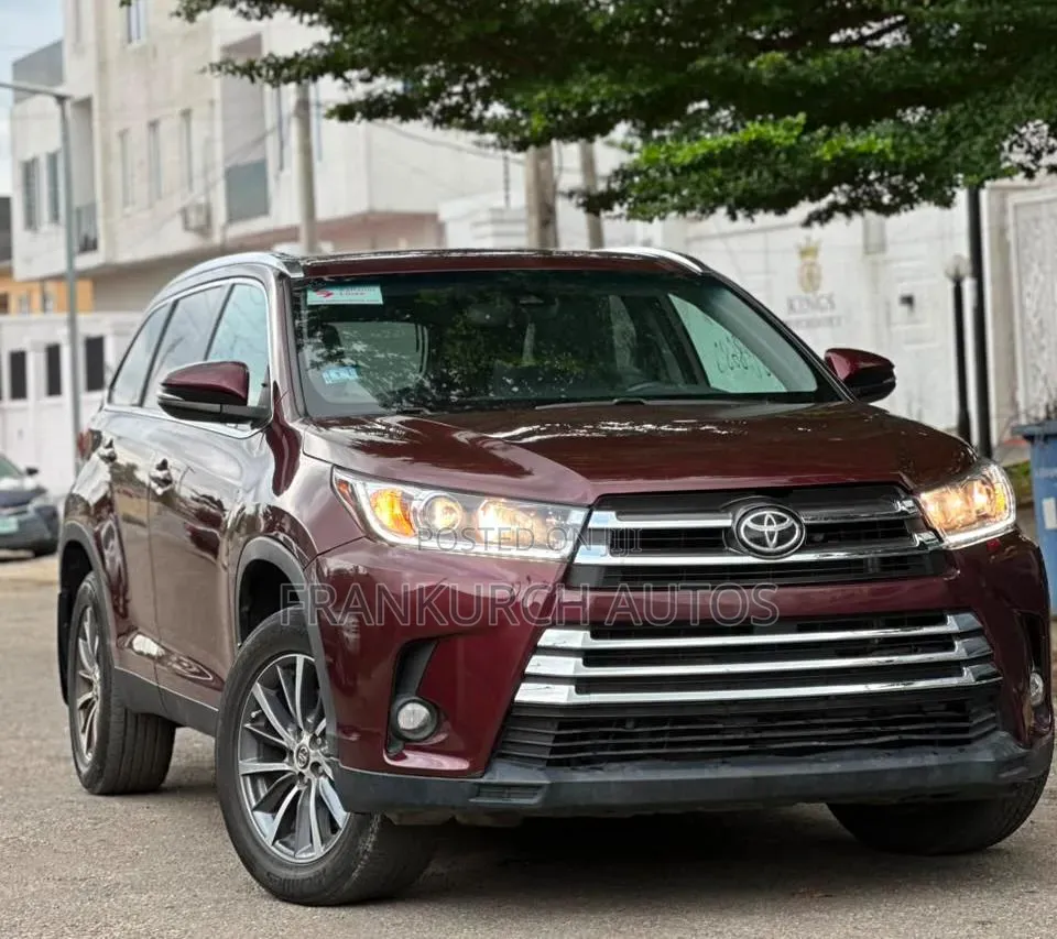 Toyota Highlander 2019 Red