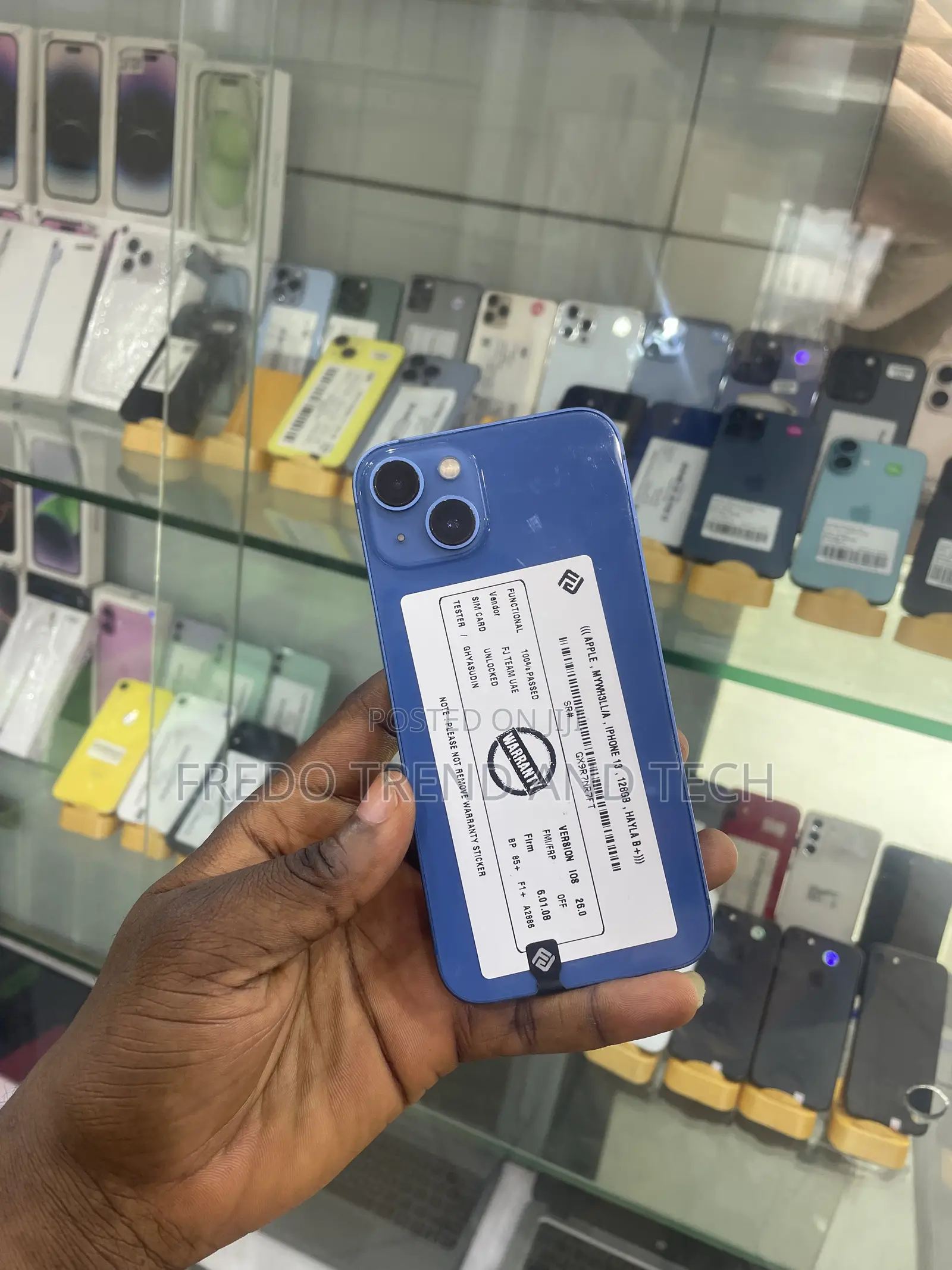 New Apple iPhone 13 128 GB Blue