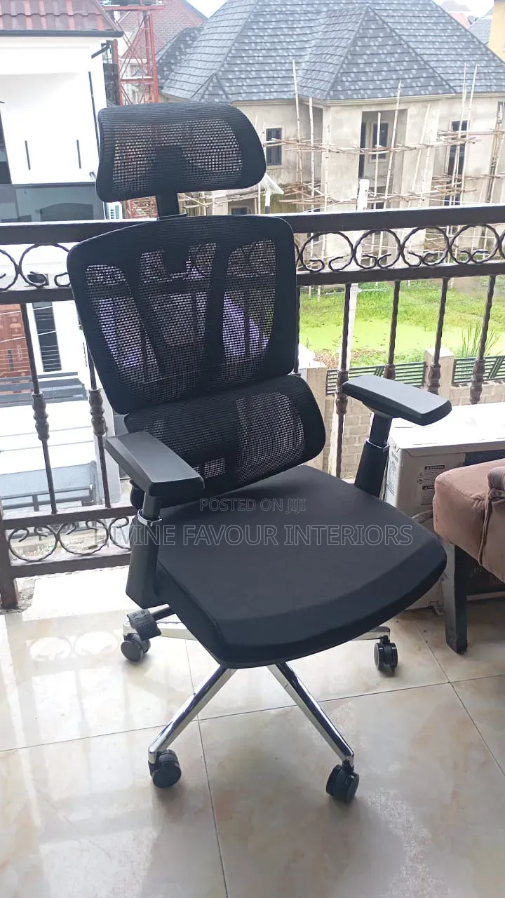 Executive Ergonomic Chair Mesh - Black