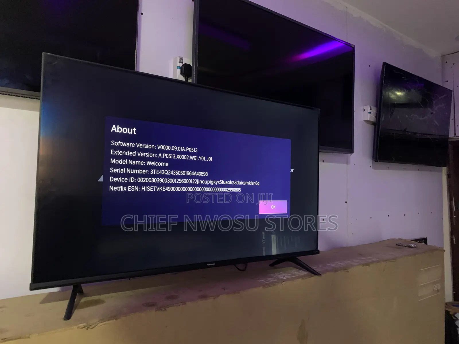 Hisense 43a6 (2020 Model)