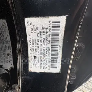 Honda Accord 2013 Black