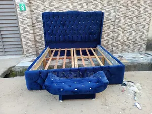 Family Luxury Large Size Bed Frame