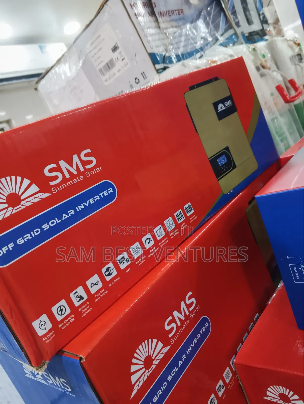 2kva 12v SMS Hybrid Inverter