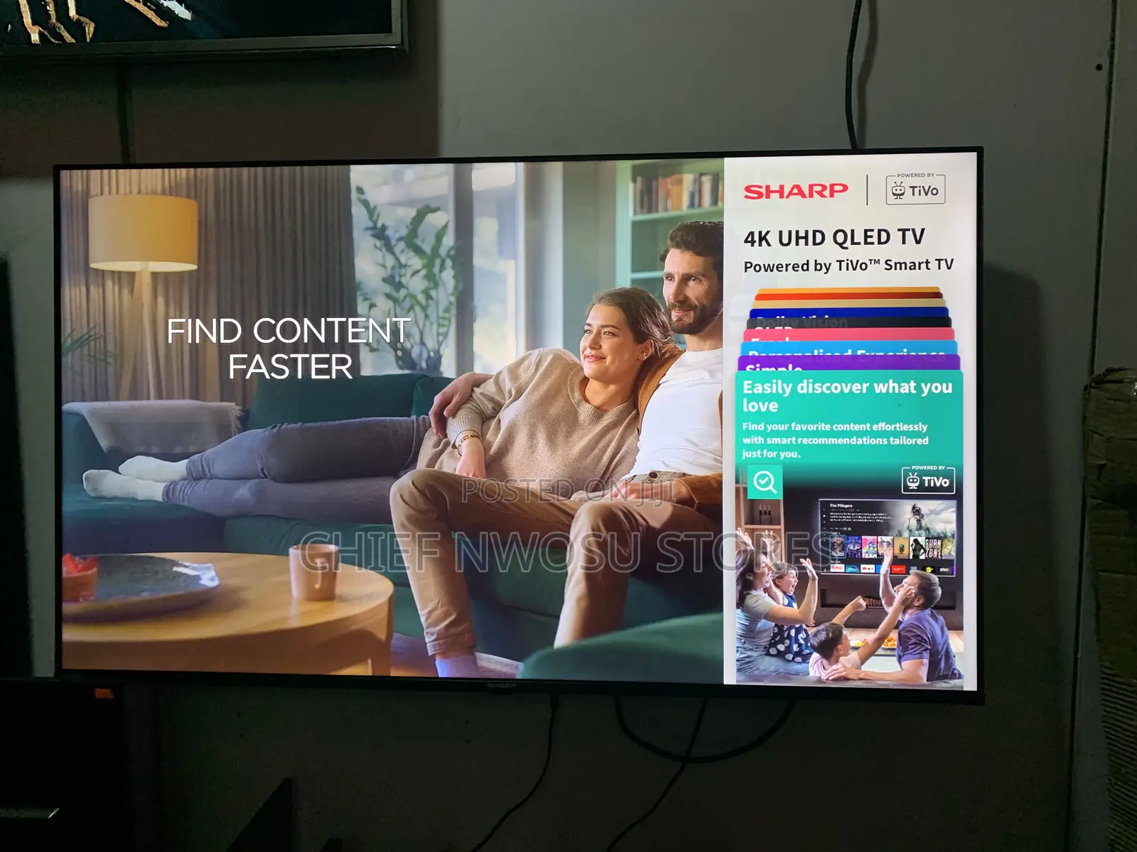 Sharp 4t-C50hm – 50” Smart Tv