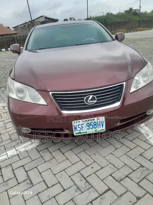 Lexus ES 350 2008 Burgundy