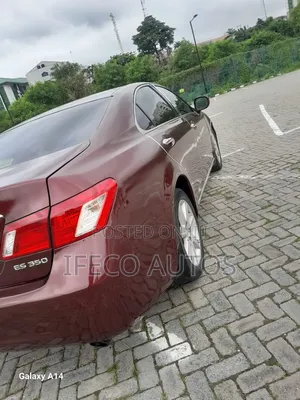 Lexus ES 350 2008 Burgundy