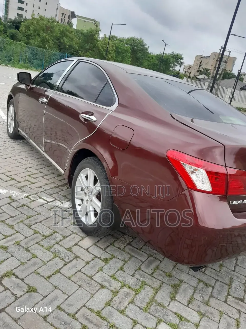 Lexus ES 350 2008 Burgundy
