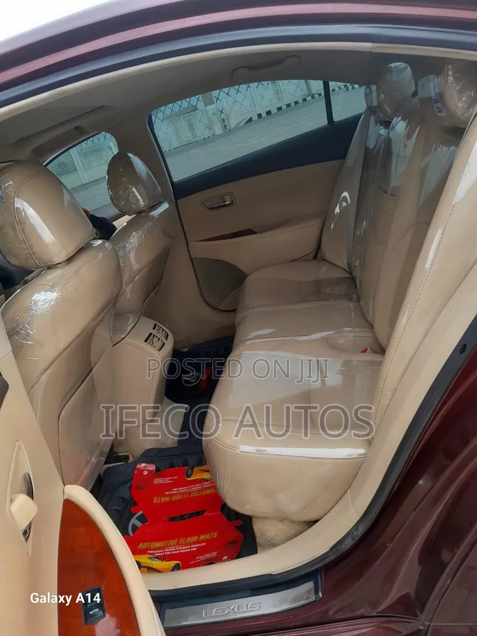 Lexus ES 350 2008 Burgundy