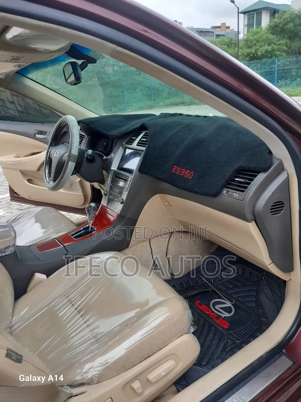 Lexus ES 350 2008 Burgundy