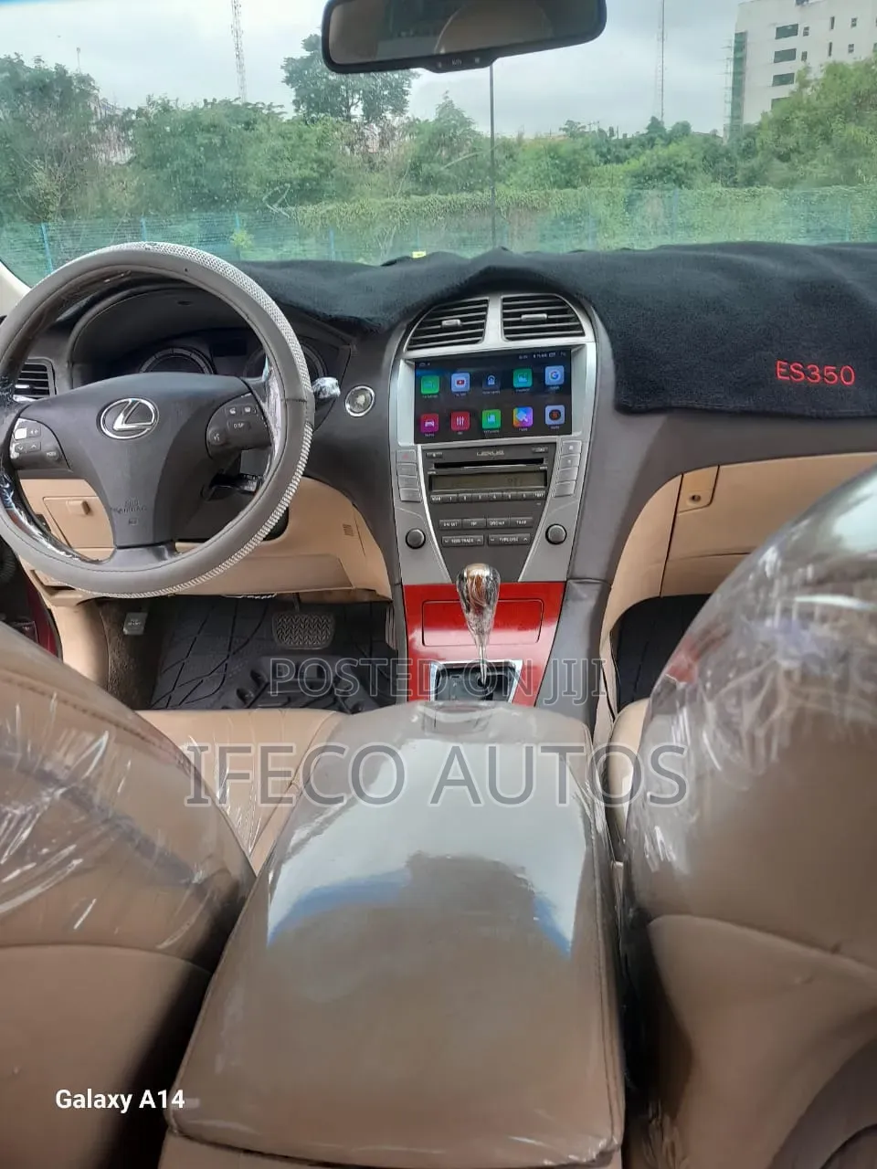 Lexus ES 350 2008 Burgundy