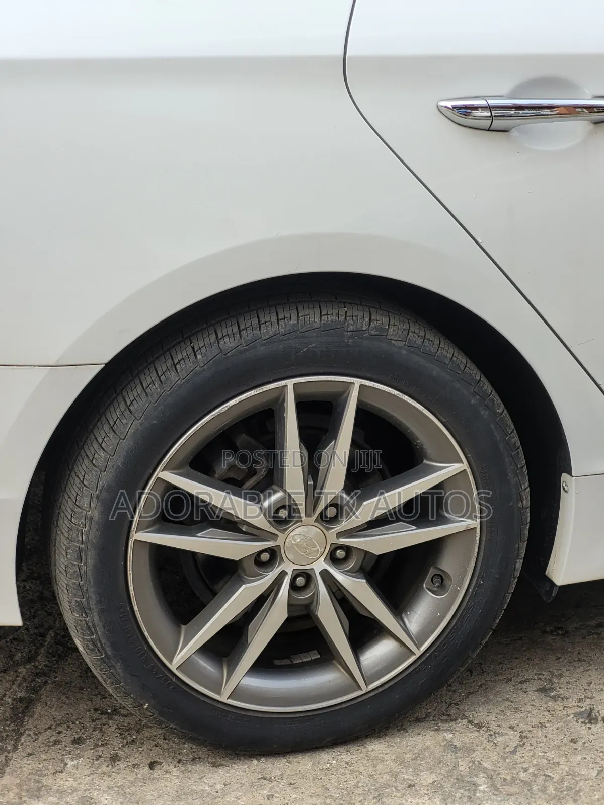 Hyundai Sonata 2015 White