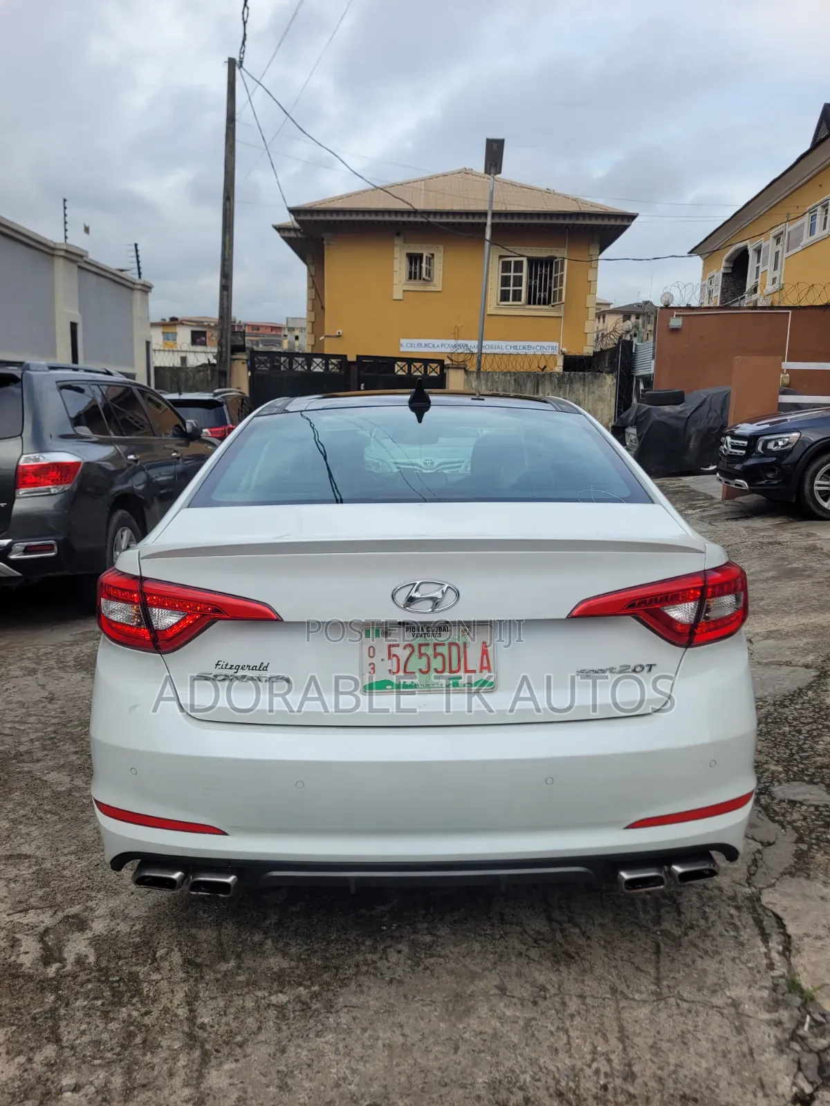 Hyundai Sonata 2015 White