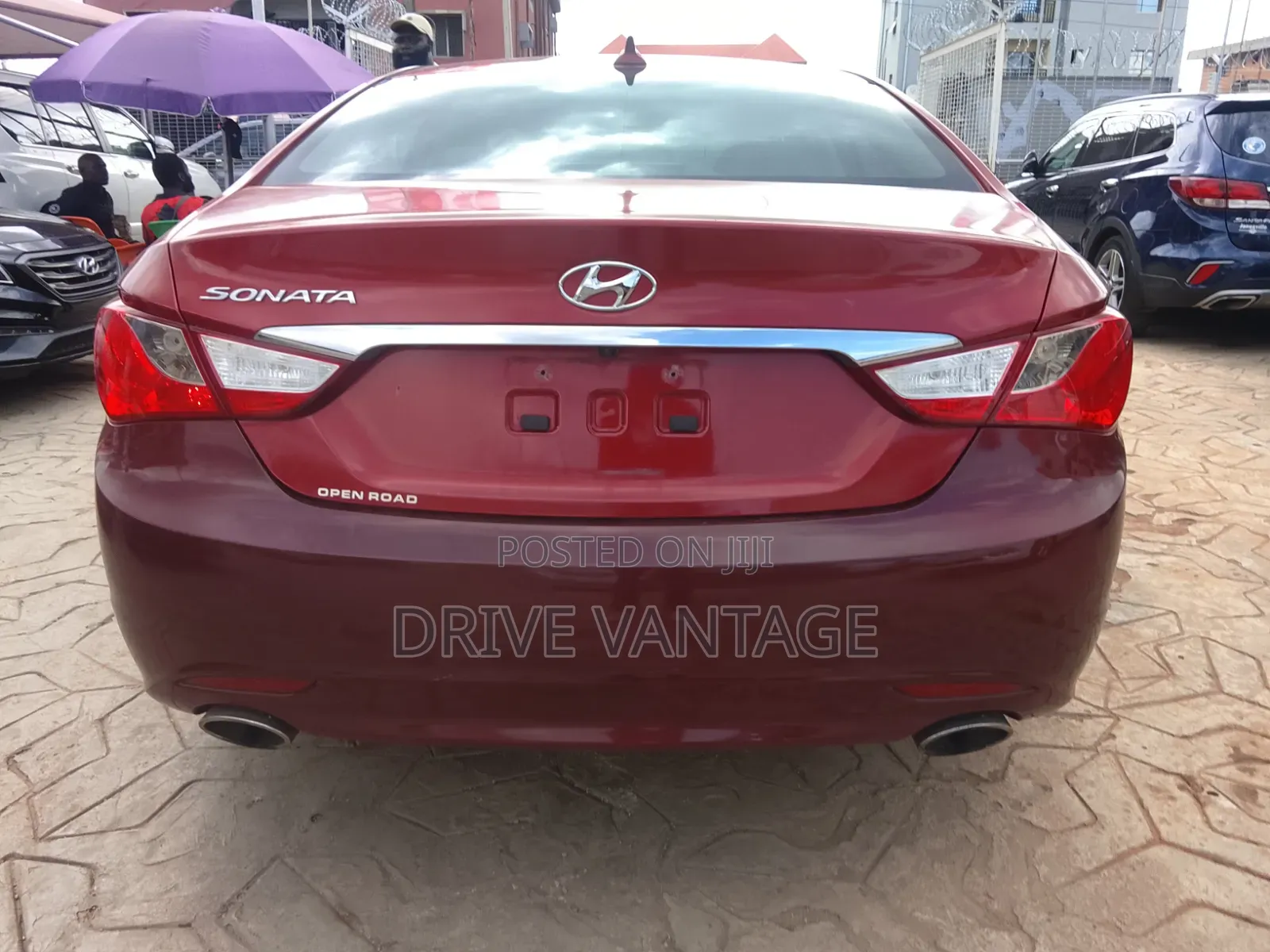Hyundai Sonata 2013 Red