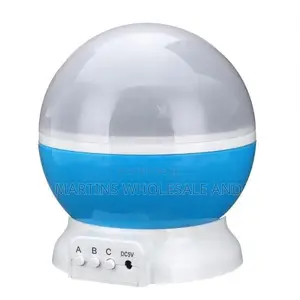 Generic Star Master Dream Rotating Projection Led Night Lamp in Pink,