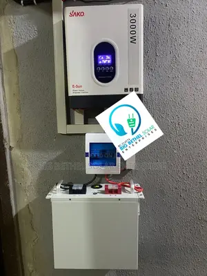Full Pack of 5kwh/4.2kva Solar System to Power Ur 2bed Flat,Tv Fans.