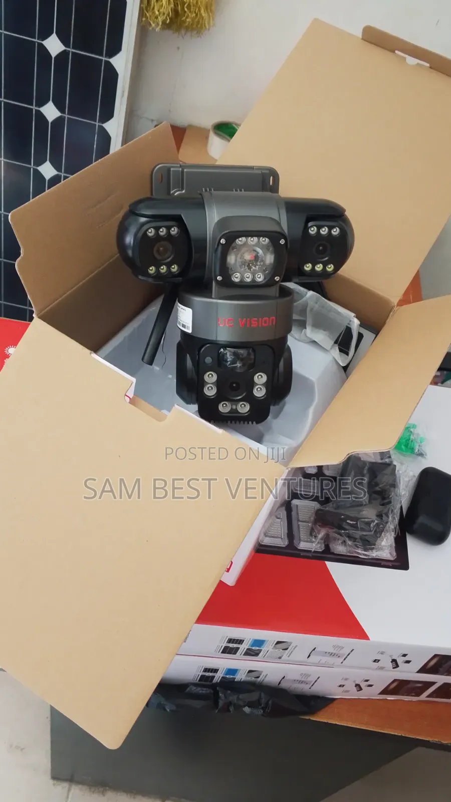 PTZ Solar CCTV Camera 9mp