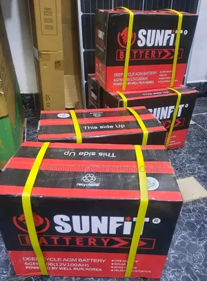 Sunfit 12v 5ah Deep Cycle Gel Battery (6fm5)