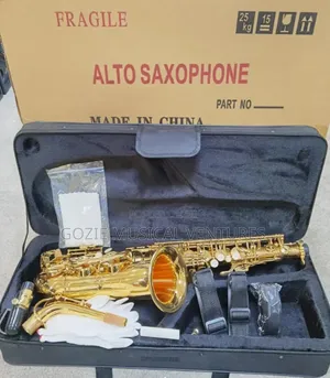 Quality Yamaha Altosexphone Gold Colour With Tested and Trusted 
