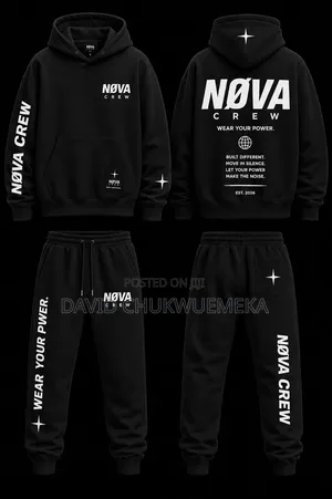 Nova Crew Up and Down Hoodie Unisex Outfit
