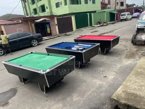 7ft Local Made Snooker With Accessories Comes in Different Colors