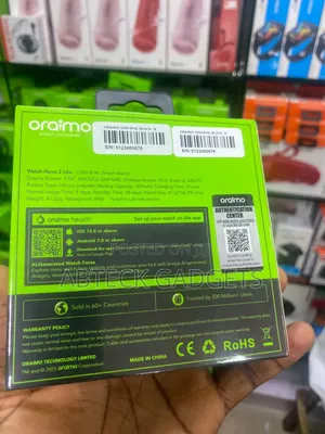 Oraimo Smartwatch Nova 2 Lite