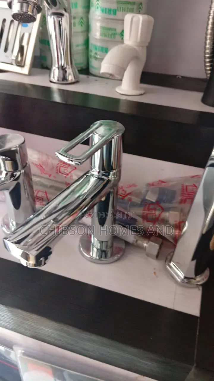Modern Chrome Basin Mixer Tap