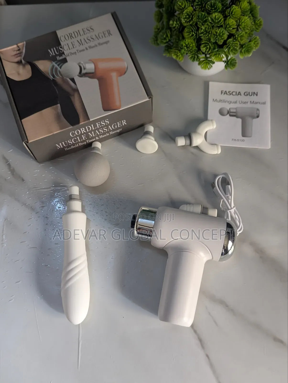6in1 Handheld Massage Gun Machine