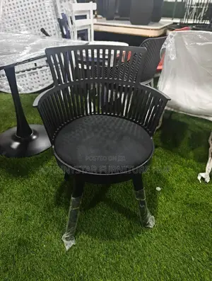 Plastic and Rubber With Fabric Cushion Restaurant Chairs